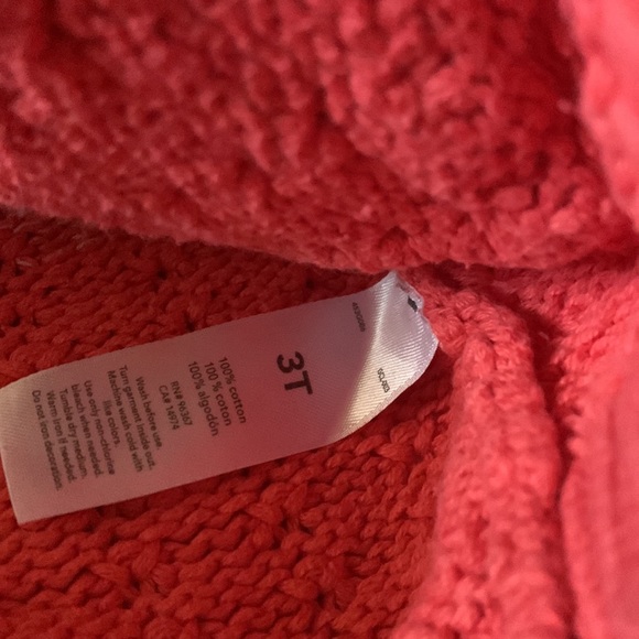 Adorable girls knit sweater size 3 - Picture 3 of 3